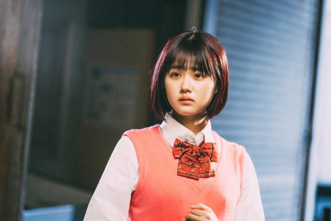 Kana Arima as portrayed in the drama adaptation of Oshi no Ko.